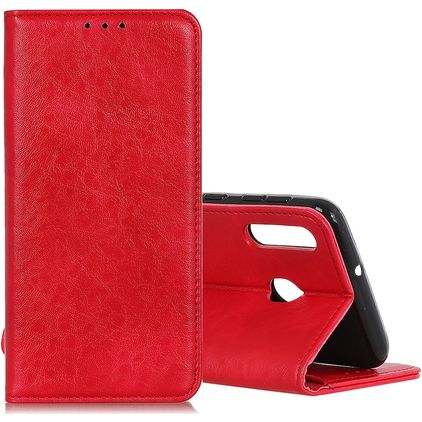 Mobigear Classic Elegance Samsung Galaxy A40 Étui Portefeuille - Rouge