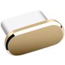 Mobigear Essentials Bouchon Anti-poussière en Aluminium - USB-C - Or (Lot de 2)
