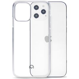 Mobilize Gelly Coque Transparente iPhone 12 Pro Max Coque arrière en TPU Souple - Transparent