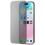Mobiparts iPhone Air Verre trempé Protection d'écran Confidentialité - Compatible Coque - Noir
