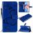 Mobigear Butterfly Housse OPPO Reno 4 Etui Porte-Monnaie - Bleu