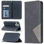Mobigear Rhombus Slim Housse iPhone 12 Pro Etui - Gris