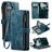 CaseMe C30 Housse iPhone 17 Etui Porte-Monnaie - Bleu