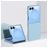 Mobigear Colors Coque Samsung Galaxy Z Flip 7 Coque arrière Rigide - Bleu