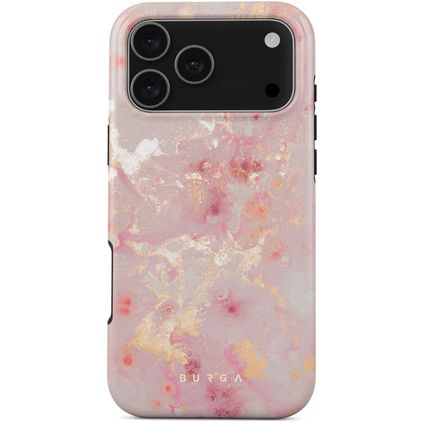 Burga Tough Coque iPhone 17 Pro Max MagSafe Coque arrière Rigide Anti-Chocs - Golden Coral