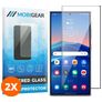 Mobigear Premium Samsung Galaxy S24 Ultra Verre trempé Protection d'écran - Compatible Coque (Lot de 2)