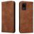 Mobigear Retro Slim Samsung Galaxy S20 Ultra Étui Portefeuille - Marron