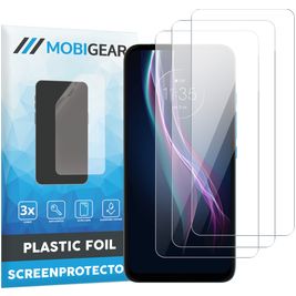 Mobigear Motorola One Fusion Plus Protection d'écran Film - Compatible Coque (Lot de 3)