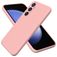 Mobigear Rubber Touch Coque Samsung Galaxy S24 FE Coque arrière en Silicone - Rose