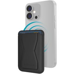 Mobilize Magnet - Porte Cartes en - 2 Cartes - Compatible MagSafe - Noir