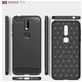 Mobigear Brushed Slim Coque Nokia 7.1 Coque arrière en TPU Souple - Gris