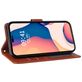 Mobigear Wallet Housse iPhone 14 Pro Max Etui Porte-Monnaie - Marron