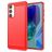 Mobigear Brushed Slim Coque Samsung Galaxy M55 Coque arrière en TPU Souple - Rouge