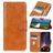 Mobigear Classy Housse POCO X3 GT Etui Porte-Monnaie - Cognac