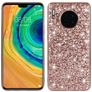 Mobigear Glitter Coque Huawei Mate 30 Coque arrière Rigide - Rose doré
