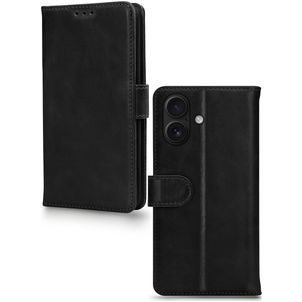 Mobilize Premium Gelly Housse iPhone 17 Etui Porte-Monnaie - Noir