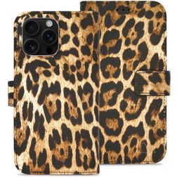 My Style Flex Wallet Housse iPhone 16 Pro Max Etui Porte-Monnaie - Wild Leopard