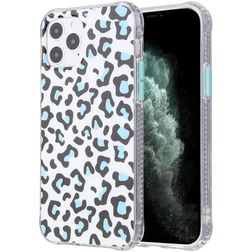 Mobigear Leopard Coque iPhone 12 Pro Max Coque arrière en TPU Souple - Blanc