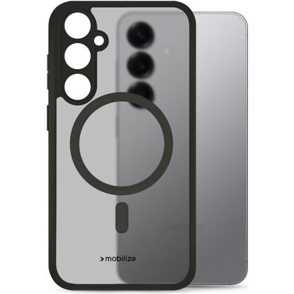 Mobilize Hybrid Samsung Galaxy S26 MagSafe Plastique rigide Coque arrière Antichoc - Noir