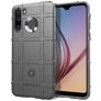 Mobigear Rugged Shield Coque Samsung Galaxy A21 Coque arrière en TPU Souple Anti-Chocs - Gris