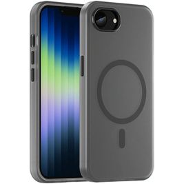 Mobigear Shockproof Coque iPhone 17e MagSafe Coque arrière Rigide - Noir