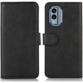 Mobigear Wallet Housse Nokia X30 Etui Porte-Monnaie - Noir