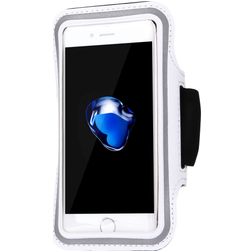 Mobigear Brassard Téléphone iPhone 8 Brassard Coque de Sport en Neoprène - Blanc