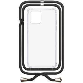 My Style Loop Transparente Samsung Galaxy A15 Coque avec cordon en TPU Souple - Transparent