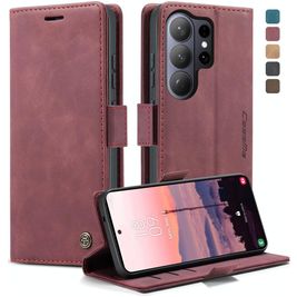 CaseMe 013 Housse Samsung Galaxy S26 Ultra Etui Porte-Monnaie - Rouge