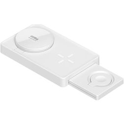 4Smarts UltiMag Trident - Chargeur Qi Wireless 1 mètre 20W - Blanc