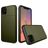 Mobigear Card iPhone 11 Pro Plastique rigide Coque arrière Antichoc avec porte-cartes - Vert armée