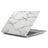 Mobigear Marble MacBook Pro 14 Pouces (2021-2026) Coque - Blanc - Model A2442 / A2779 / A2918 / A2992 / A3401 / A3112 / A3434 / A3427 / A3426