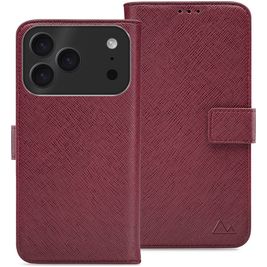 My Style Flex Wallet Housse iPhone 17 Pro Etui Porte-Monnaie - Bordeaux