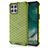 Mobigear Honeycomb Coque iPhone 12 Pro Max Coque arrière Rigide Anti-Chocs - Vert