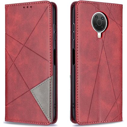 Mobigear Rhombus Slim Housse Nokia G20 Etui - Rouge