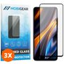 Mobigear Premium POCO X4 GT Verre trempé Protection d'écran - Compatible Coque - Noir (Lot de 3)