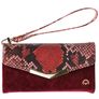 Mobilize Gelly Velvet Samsung Galaxy A51 Détachable 2in1 Pochette - Red Snake