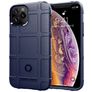 Mobigear Rugged Shield Coque iPhone 12 Pro Max Coque arrière en TPU Souple Anti-Chocs - Bleu