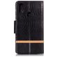 Mobigear Croco Housse Xiaomi Mi 8 SE Etui Porte-Monnaie - Noir