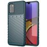 Mobigear Groove Coque Samsung Galaxy A03s Coque arrière en TPU Souple - Vert