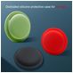 Mobigear Sticky Disc Coque Apple AirTag Coque en Silicone Souple - Vert