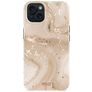 MIO Coque iPhone 15 MagSafe Coque arrière Rigide - Gold Marble