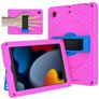 Mobigear Ruggedized Coque iPad 7 (2019) Coque arrière en EVA + Support Amovible - Rose