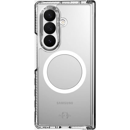 ITSKINS Level 2 HybridMagClear R Coque Transparente Samsung Galaxy Z Fold 8 Ultra MagSafe Coque arrière Rigide Anti-Chocs - Transparent