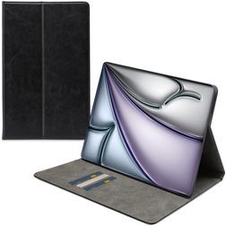 Mobilize Premium Folio Coque iPad Air 11 Pouces (2024) Etui - Noir