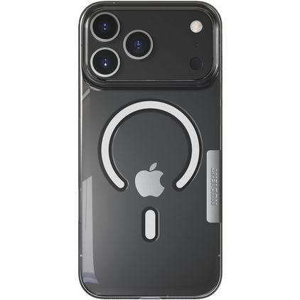 Nudient Thin Magsafe Coque Transparente iPhone 17 Pro Max MagSafe Coque arrière Rigide - Transparent