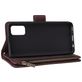 Mobigear Zipper Housse Samsung Galaxy A41 Etui Porte-Monnaie - Marron