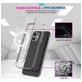 Mobigear Crystal Coque Transparente iPhone SE (2022) MagSafe Coque arrière Rigide - Transparent