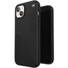 Speck Presidio2 Grip Coque iPhone 14 Plus MagSafe Coque arrière Rigide Anti-Chocs - Noir