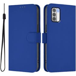 Mobigear Urban Wallet Housse Nokia G42 Etui Porte-Monnaie - Dark Blue